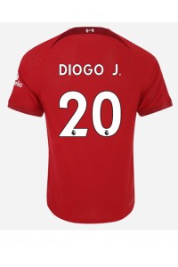 Fotbalové Dres Liverpool Diogo Jota #20 Domácí Oblečení 2022-23 Krátký Rukáv